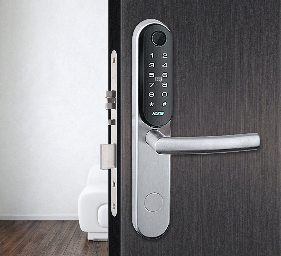 KHÓA VÂN TAY HUNE 929SS-F - Ảnh 1