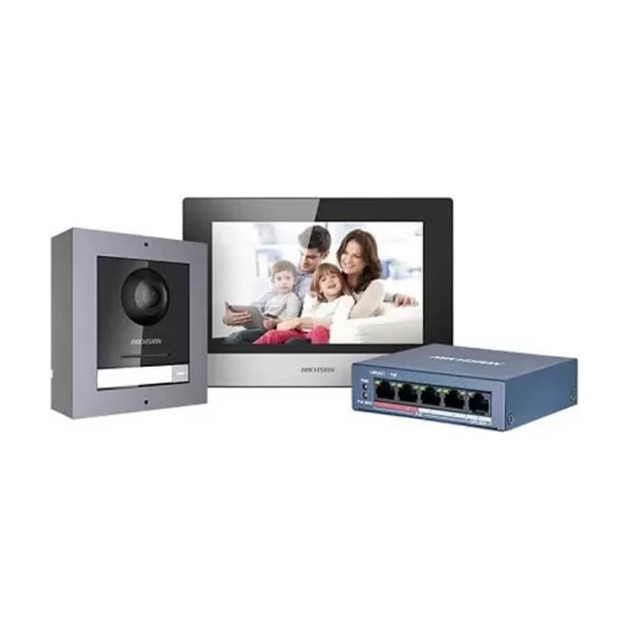 Bộ chuông cửa màn hình 'DS-KIS602(B)