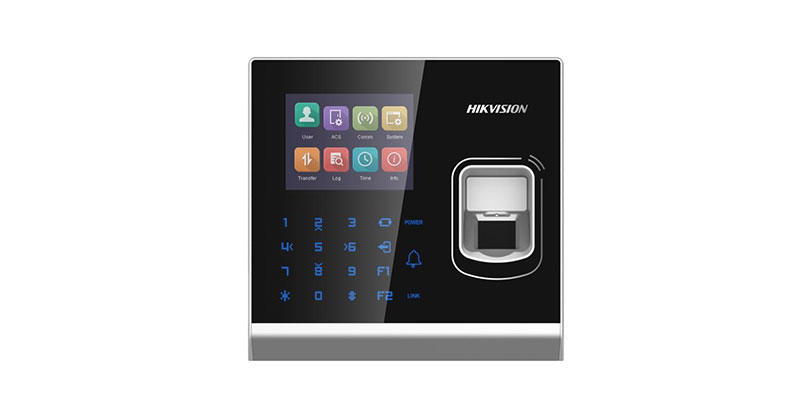 Máy chấm công, kiểm soát cửa bằng dấu vân tay DS-K1T201AMF